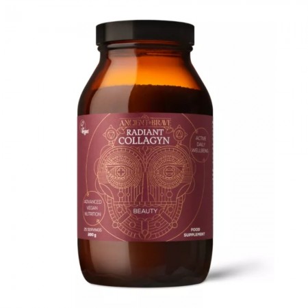 Radiant Collagyn for Beauty Vegan 200 gr (25 portii), Ancient and Brave