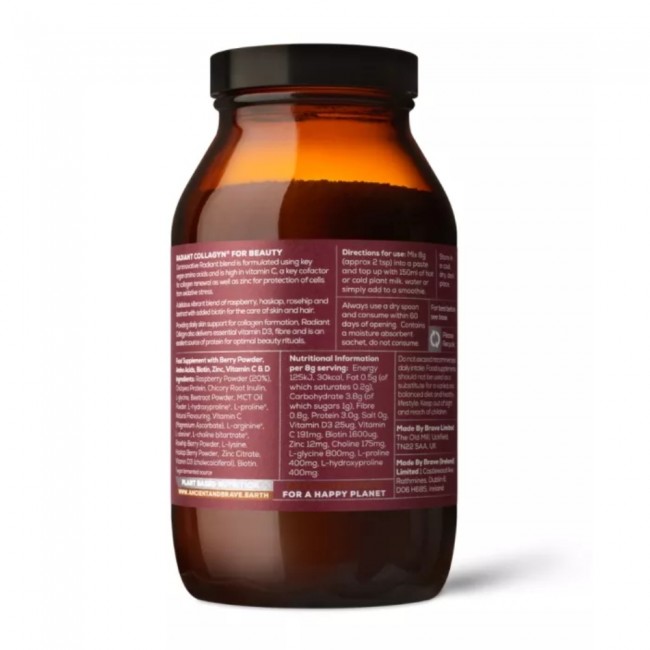 Radiant Collagyn for Beauty Vegan 200 gr (25 portii), Ancient and Brave
