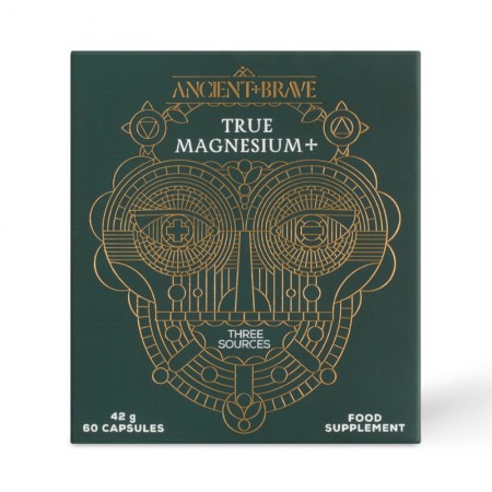 True Magnesium+ Bisglicinat, Taurat, Malat (60 capsule), Ancient and Brave