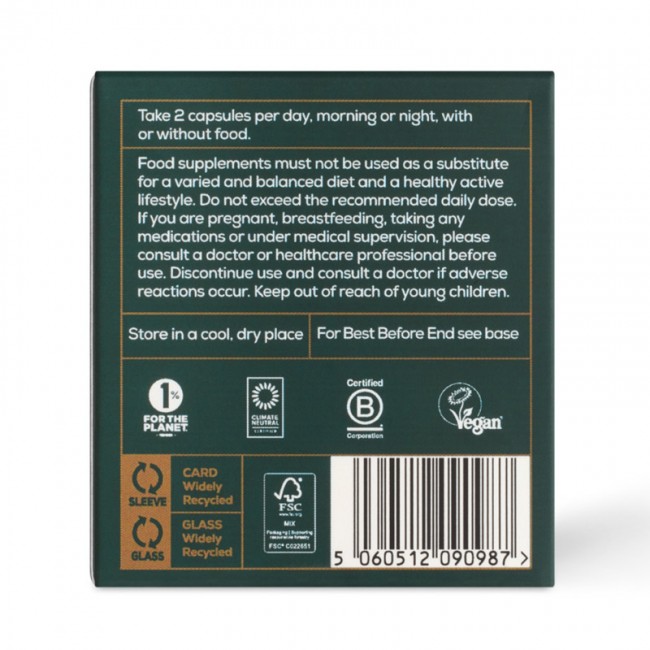 True Magnesium+ Bisglicinat, Taurat, Malat (60 capsule), Ancient and Brave