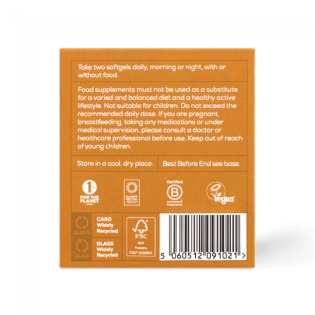 True Omega, Omega-3, Omega-7 (60 capsule softgel), Ancient and Brave