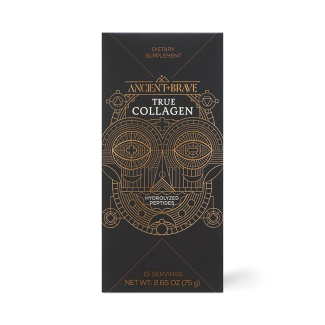 True Collagen powder (15 plicuri x 5 grame), Ancient and Brave