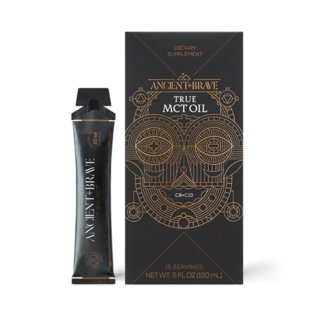 True Mct Oil (15 plicuri x 10 ml), Ancient and Brave