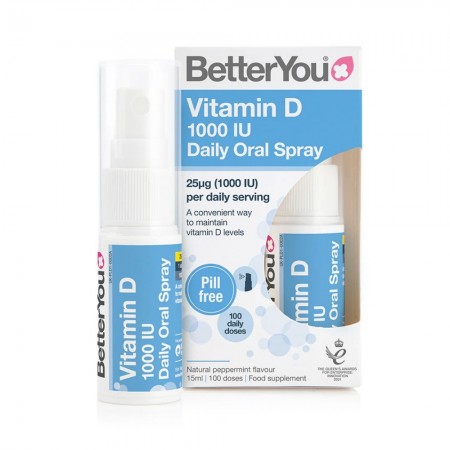 D1000 Vitamin D Oral Spray (15 ml), BetterYou