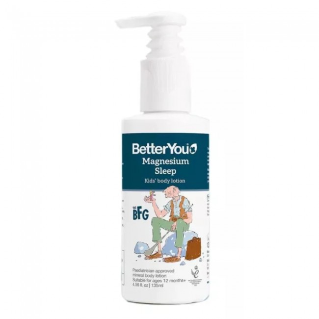 Magnesium Sleep Lotion Junior (135 ml), BetterYou
