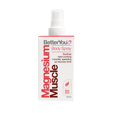 Magnesium Muscle Body Spray (100 ml), BetterYou