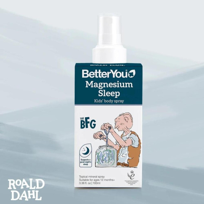 Magnesium Kids Body spray BFG (100 ml), BetterYou