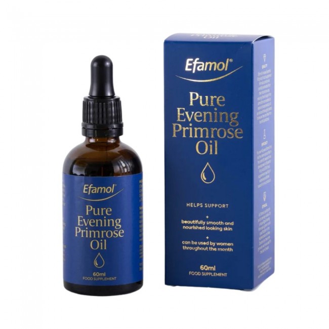 Pure Evening Primrose Oil 1000 mg  ( 60 ml), Efamol