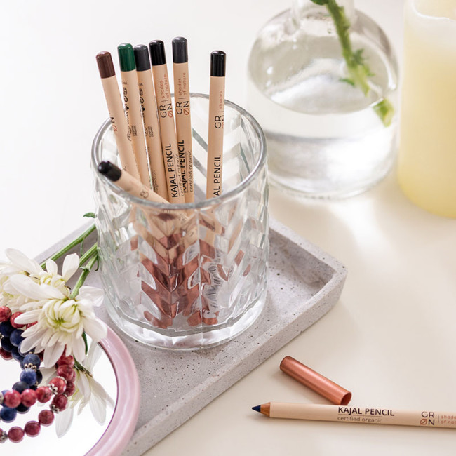 Creion Kajal Bio Organic Colour Cosmetics (1.1 grame), GRN Shades of Nature
