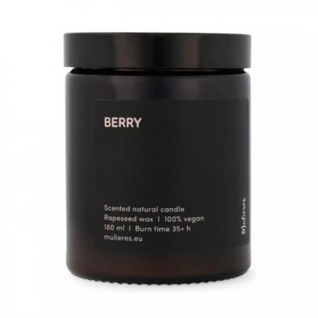 Lumanare naturala Berry (180ml), Mulieres