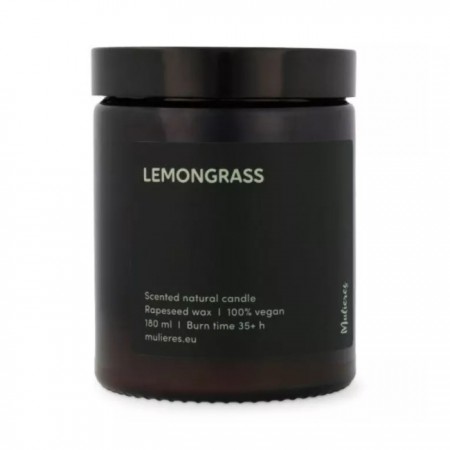 Lumanare naturala Lemongrass (180ml), Mulieres
