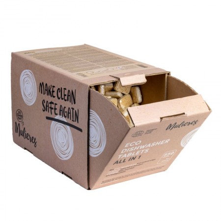 Tablete ecologice pentru masina de spalat vase 8.8 kg (aprox 550 bucati), Mulieres
