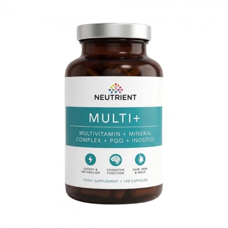 Multi+ Multivitamine, Minerale și PQQ (120 capsule), Neutrient