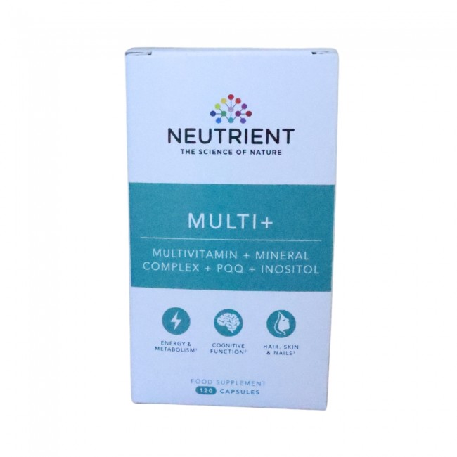 Multi+ Multivitamine, Minerale și PQQ (120 capsule), Neutrient