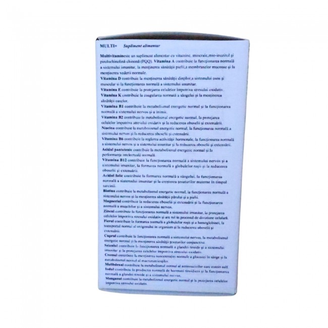 Multi+ Multivitamine, Minerale și PQQ (120 capsule), Neutrient