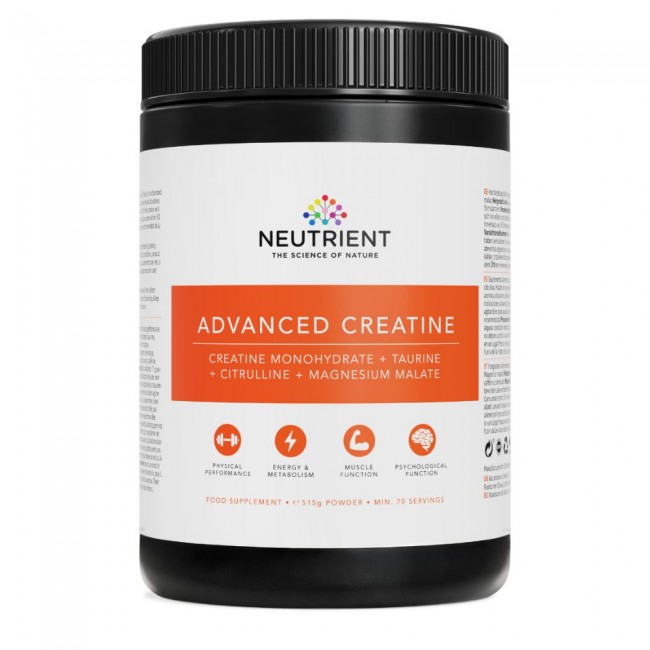 Advanced Creatine M, Taurine, Citrulline, Magnesium (515g), Neutrient