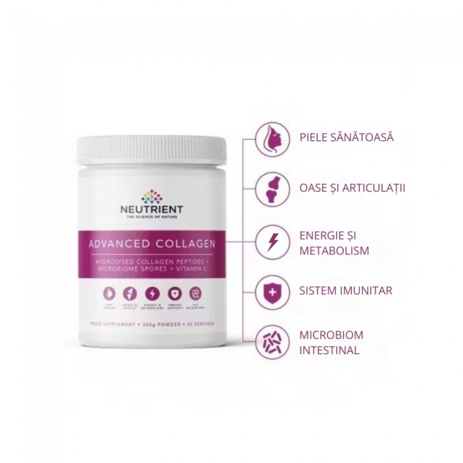 Advanced Collagen Powder (350 grame), Neutrient