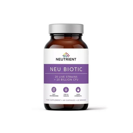 Neu Biotic Multi Strain Probiotic 20 miliarde (60 capsule), Neutrient