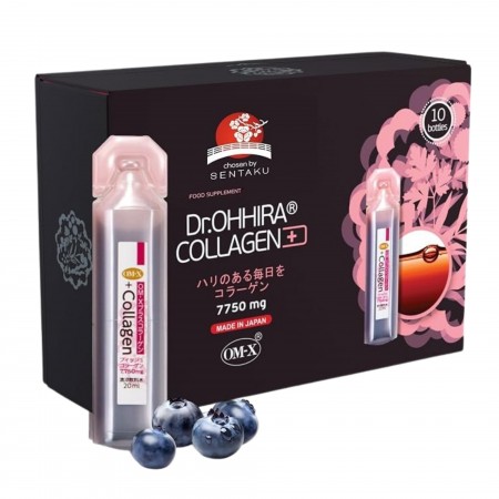 Dr.Ohhira® Anti Age Colagen cu OM-X®, 10 fiole