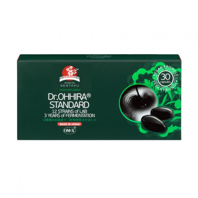 Dr.Ohhira® Standard probiotice fermentate 3 ani cu OM-X®, 30 capsule