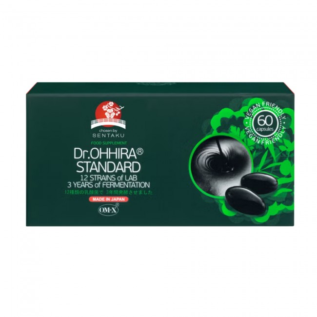 Dr.Ohhira® Standard probiotice fermentate 3 ani cu OM-X®, 60 capsule