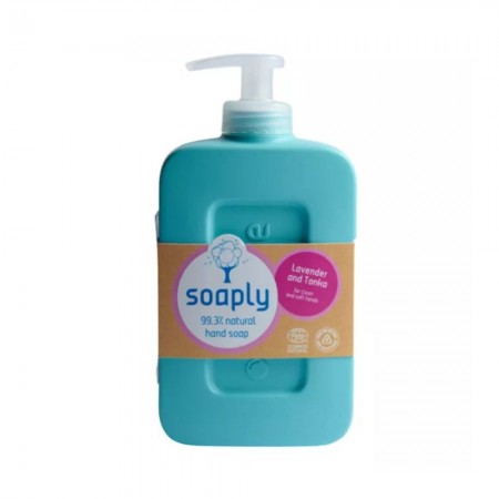 Sapun ecologic lichid pentru maini cu 100% ingrediente naturale, Lavanda si Tonka (300ml), Soaply